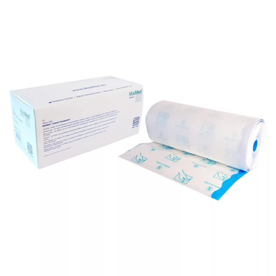 Unsterile Fixierfolie by MaiMed® stretch transparent