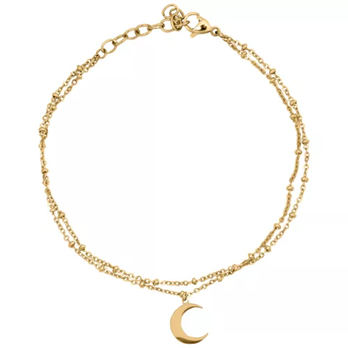 Moon Multilayer Ankle Chain