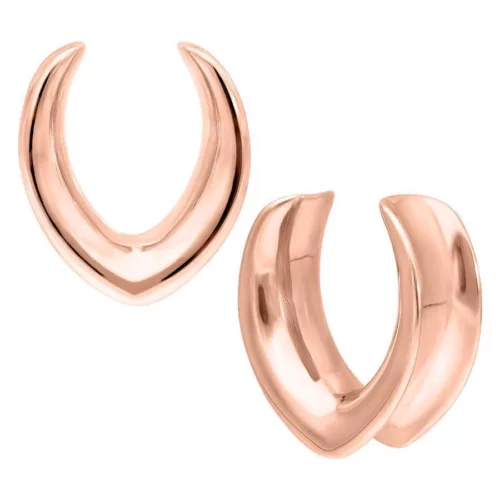 Oval Ear Saddles Rosé Golden