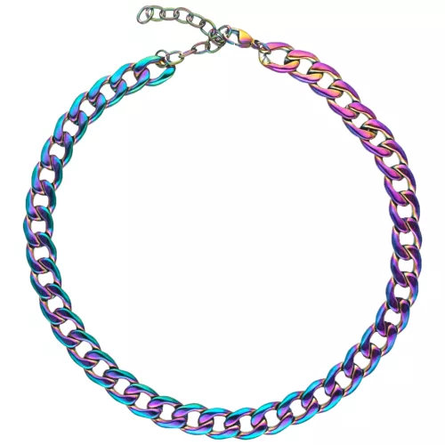 Anodized Chunky Necklace