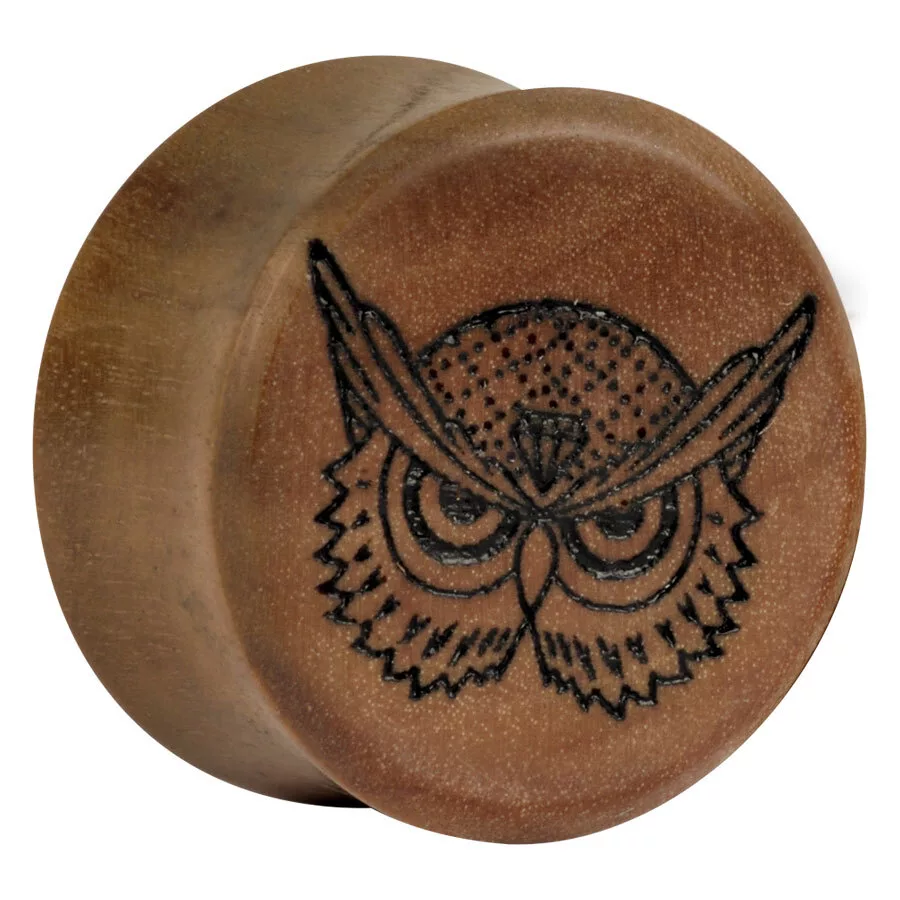 Earganic® - Angry Owl on Olive