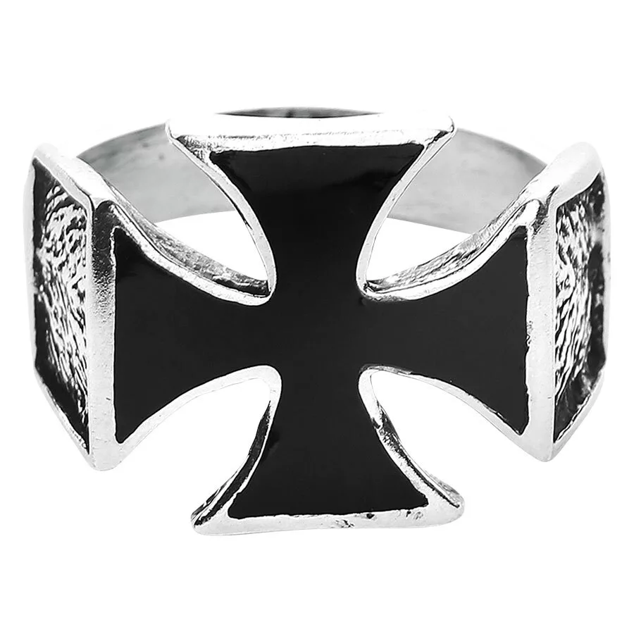 Steel Basicline® Iron Cross Ring