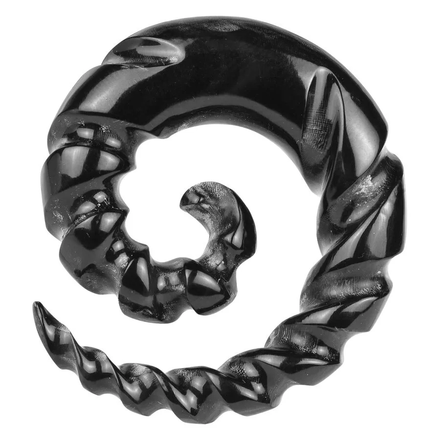 Twisted Buffalo Horn Spiral